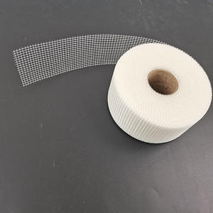 व्यावहारिकता उच्च चिपचिपाहट एकल सफेद फाइबर जाल टेप रबर फाइबरग्लास फिलामेंट ग्लास ग्रिड चिपकने वाला टेप - Product Image 4