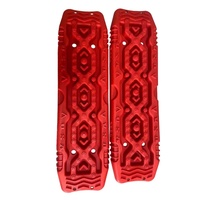 Maxtrax Offroad Recovery Tracks PP Material Black Red Grey 4x4 SUV Sand Snow Mud Traction Step Bar