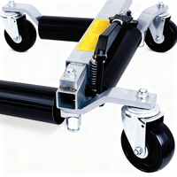 Chariot de positionnement robuste 1500 LBS pour roues de voiture, idéal pour l'atelier, l'ajustement de véhicules et le service de stationnement