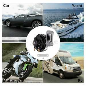 แตรรถยนต์เสียงดัง 800DB แบบยูนิเวอร์แซล 2 ชิ้น แตรรถไฟแบบหอยโข่งไฟฟ้า 12V เสียงดัง กันน้ำ สำหรับรถจักรยานยนต์ รถยนต์ รถบรรทุก รถ SUV เรือ - Product Image 3