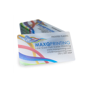 Offre Spéciale – Cartes de Visite Personnalisées en PVC Transparent à Prix Abordable avec Votre Propre Design (OEM) - Product Image 5