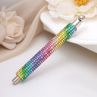 Stylo magnétique œil de chat en strass, outil magnétique puissant pour le nail art, pour vernis gel œil de chat, fournitures de manucure DIY pour salon