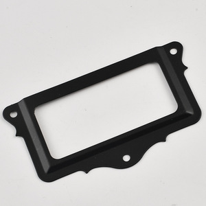 Cold <b>Rolled</b> Steel Badge Holder Black Label <b>Box</b> Drawer Display Case Opaque New Chinese Style Part Number LS260 - Product Image 4