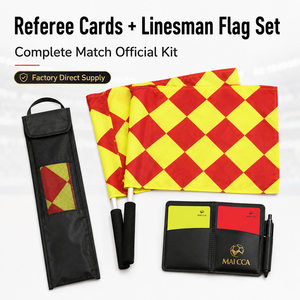 Cartellini Rossi e Gialli per Arbitri di Calcio e Bandierine per Guardalinee per Allenamenti e Partite - Product Image 2
