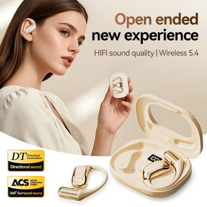 Audífonos Intrauditivos Inalámbricos M115 Negros Personalizados de Fábrica, <span class=keywords><strong>Airbuds</strong></span> <span class=keywords><strong>Pro</strong></span> <span class=keywords><strong>2</strong></span> para Juegos, con Clip Abierto, Gancho para la Oreja 5.3, Pantalla Digital, IPX-5 - Product Image 4