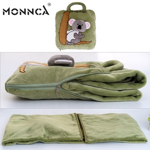 Kawaii Süper Yumuşak Karikatür Peluş Koala oyuncak ayı Battaniye Özel 2 in 1 Cabrio Peluş Koala yastık battaniye Çocuklar Için Hediyeler - Product Image 2