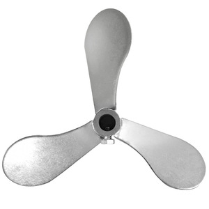 Bomba de Impulsión de Acero Inoxidable de Tres Aspas Youwen con Acabado Espejo/Satinado para Mezcladora (Tamaño Estándar/Personalizado) - Product Image 1