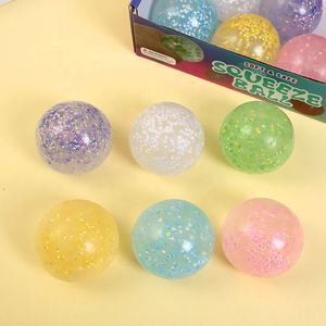 Pelota Antiestrés de Gel con Diamantes, Juguete Sensorial para Niños y Niñas, Unisex, 7cm - Product Image 4