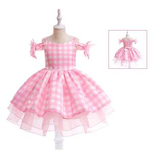 Robes en Tulle pour Filles, Grande Taille, Vente Chaude en Gros, Prêtes à Expédier, Robes de Soirée à Fleurs pour Enfants - Product Image 6