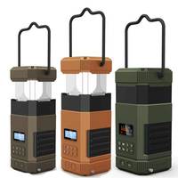 High End Europäischer DAB-Empfänger Solar radio Handkurbel Notfall 5000MAH Tragbarer BT-Lautsprecher Survival SOS Laternen lautsprecher Radio