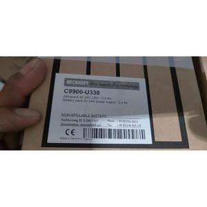 Beckhoff C9900-U330 <b>Battery</b> Pack <b>24V</b> 3.4Ah Non Spillable For Power Supply Made In Germany - Product Image 1