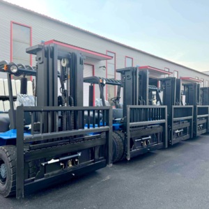 Carretilla elevadora diésel Camión industrial de 4 toneladas Almacén de servicio pesado Elevador Motor Potencia China - Product Image 6