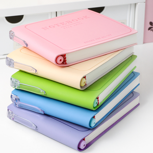 El cuaderno de bolsillo portátil de tamaño mini con cubierta de poliuretano es adecuado para llevarlo consigo y tomar notas. - Product Image 1