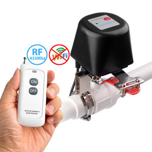 JXS-433 Long Distance RF 433mhz <b>Remote</b> Control Smart Gas Water Leakage Valve Controller Smart Gas Detector Automatic Manipulator - Product Image 2