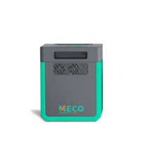 Station d'alimentation portable MECO 2000Wh, générateur solaire 2000W à onde sinusoïdale pure LiFePO4 pour le camping en extérieur et la sauvegarde à domicile