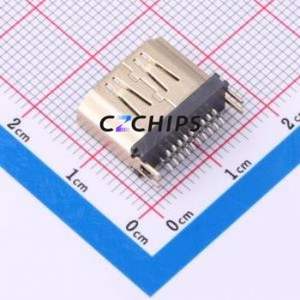 <b>HDMI</b>-GD-134PWB <b>HDMI</b> <b>Connector</b> SMD <b>Connector</b> ( <b>Connector</b> Type: <b>HDMI</b>-A )( Gender: Female )( Total Number of PINs: 19P ) - Product Image 2