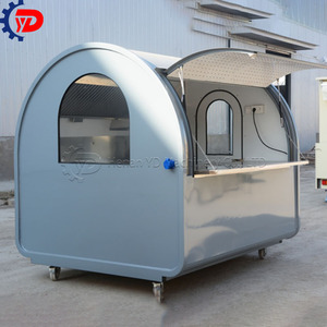 Colorido ventanas correderas tracción Camping remolque/plancha AC <span class=keywords><strong>palomitas</strong></span> helado comida rápida concesión FRP Camper Cart Truck - Product Image 6