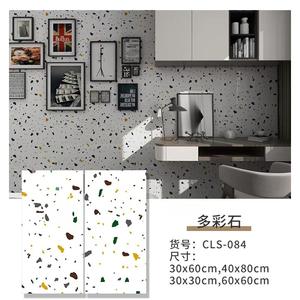 NAYA Décoration murale 3D brillant noir marbre autocollant PVC <span class=keywords><strong>auto</strong></span>-adhésif marbre papier peint pelable et collable amovible pour armoire de cuisine - Product Image 2