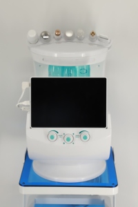 เครื่องพ่นน้ำทำความสะอาดผิวหน้า Aqua Peeling Smart Ice Blue Plus Dermabrasion Ultrasonic Spa ระบบทำความสะอาดผิวอย่างล้ำลึกด้วยไฮดราออกซิเจน - Product Image 3