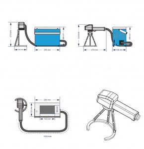 Máquina de Marcado Láser Portátil de 6 kg y 20w/30w, Ligera, Directo de Fábrica, para Grabado de Monedas y Metales - Product Image 3