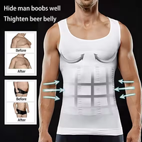 Promotion Vente Chaude Gilet Minceur de Compression Homme Corset Gainant de Fitness Débardeur Ventre Plat
