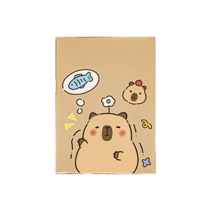 Capybara A7 <b>Notebook</b> <b>Lined</b> Cute Japanese Korean Style 32 Pages For Kids School Use - Product Image 3