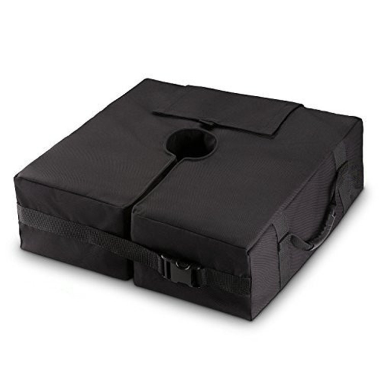 Квадратные базовые грузила для зонта с боковым отверстием, 18 дюймов, подходит для любого офсетного консольника и любой наружной подставки для зонта для патио