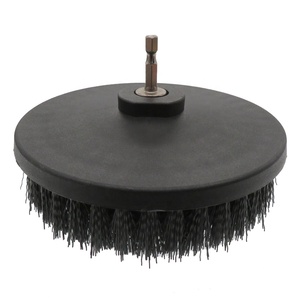 <span class=keywords><strong>Cepillo</strong></span> de limpieza eléctrico de 6 pulgadas (150 mm) negro, hueco, con cabezal M14 <span class=keywords><strong>para</strong></span> taladro, ideal <span class=keywords><strong>para</strong></span> limpiar muebles de <span class=keywords><strong>madera</strong></span>. - Product Image 1