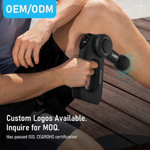 Pistol pijat olahraga, 5 kecepatan 7 kepala kuat untuk pijat badan ganda - Product Image 6