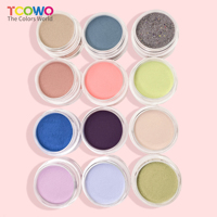 Poudre acrylique en gros pour trempage, séchage rapide, qualité salon, paillettes holographiques multicolores pour décoration d'ongles