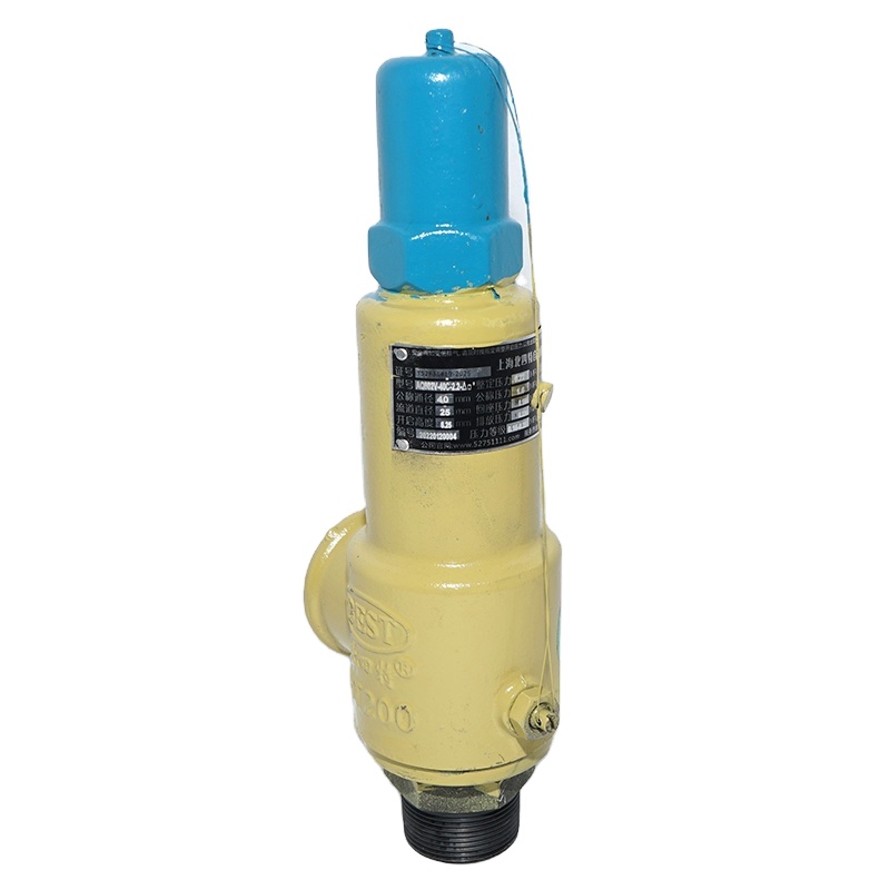 Pressure Relief Valves AQ802-C Series Cast Iron Spring Loaded Full Lift Air Water Steam Boiler thread Safety Valve