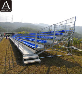 Escuela al aire libre Fútbol Juegos <span class=keywords><strong>de</strong></span> fútbol Tribuna Asientos <span class=keywords><strong>de</strong></span> plástico desmontables <span class=keywords><strong>Equipo</strong></span> deportivo Anti-UV Gradas usadas - Product Image 2