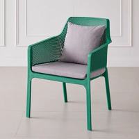Ensemble de canapés en maille plastique d'extérieur avec coussins, ensemble de meubles de conversation pour patio, jardin, balcon, salon