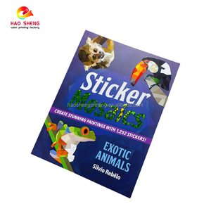 Libro di Adesivi Personalizzato Rimovibile e Riutilizzabile per Bambini con Adesivi e Pagine da Colorare, Stampa Offset su Carta Patinata - Product Image 2