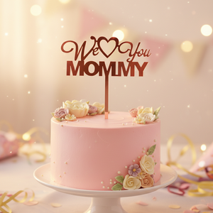 Stile cinese Happy New Year Cake Topper Dragon and Phoenix Topper fornure per la decorazione della torta di compleanno per la festa di compleanno di Mon Dad