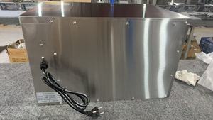 14 Inch <strong>Double</strong> <strong>Layer</strong> Electric Pizza Cooking Oven Stainless Steel Commercial Pizza Oven with Timer - Product Image 6