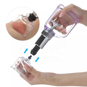 Sentrymed copo de copo de plástico, para copo de vácuo, terapia massageador, formato de coração e estrela, único, ventosas - Product Image 4