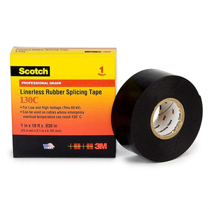 Excelente <span class=keywords><strong>cinta</strong></span> de empalme de goma sin revestimiento de disipación <span class=keywords><strong>térmica</strong></span> 130C <span class=keywords><strong>para</strong></span> <span class=keywords><strong>cables</strong></span> y alambres de terminación - Product Image 2