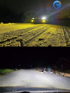 Jg 3000K 6000K ws55 H11 Led Đèn Pha 120W 50000lm Hb3 9005 HB4 9006 H4 led xe đèn pha cao mạnh mẽ LED CANBUS đèn sương mù - Product Image 2