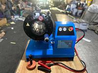 CE 12V 24V climatiseur sertisseuse mobile van P16 câble cosse batterie câble hydraulique tuyau presse machine