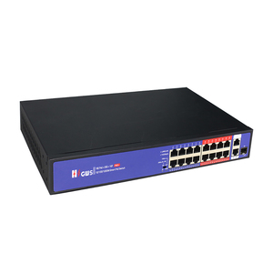 Switch PoE No Administrado con 16 Puertos 10/100M + 2 Puertos Uplink RJ45 10/100/1000M y 1 Puerto SFP 1000M - Product Image 4