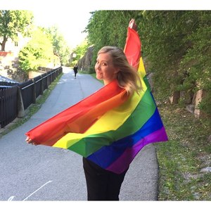 3x5 ft 사용자 정의 LGBT 폴리 에스테르 바디 플래그 게이 프라이드 및 사용자 정의 다른 크기