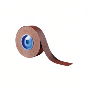 ผ้าทรายขัดเงาแบบม้วน รุ่น Ab1050 คอรันดัม ขนาด 50x50000 มม. ความละเอียด 180 กริต สำหรับขัดโลหะ - Product Image 2