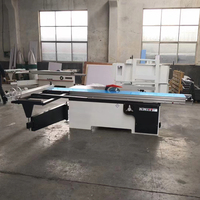 Scie à panneaux à table coulissante pour le travail du bois, la découpe du contreplaqué et des panneaux de bois, machines de menuiserie