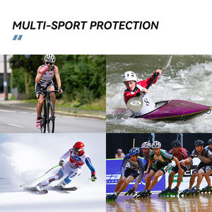 Système de sécurité à lumière LED rechargeable par USB Casque de vélo léger à la mode et intelligent Casque de sport de vélo de route Chapeaux de cyclisme - Product Image 6