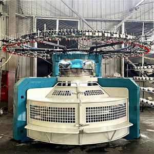 Moteur à roulement circulaire à double jersey à largeur ouverte, informatisé, de haute précision, de qualité professionnelle, avec technologie King Knit Taiwan - Product Image 1