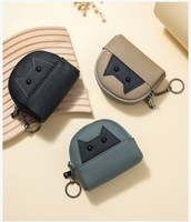 Dompet desainer Merek Terkenal tas kartu kredit buaya PU huruf D dompet desainer tempat kartu uang pola sabuk desainer