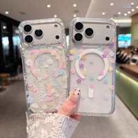 Coque anti-chute magnétique avec différents motifs pour iPhone 17 Pro – Étui moderne pour iPhone 17 et 18 Pro Max