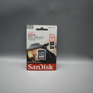Suministro al por Mayor de Tarjetas de Memoria Flash SDHC SanDisk Ultra de 32 GB, Clase 10, Velocidad de Lectura de 140 MB/s, para Almacenamiento de Fotografía con Cámara Digital - Product Image 1