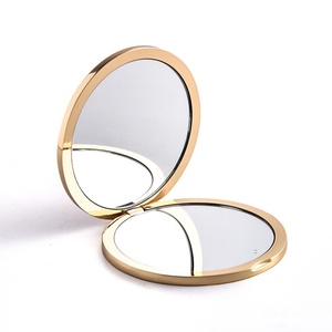 Professional Manufacture Custom Star Vanity Mirror Double Sides Mirrors Metal Embossed Logo Mirror - Product Image 4